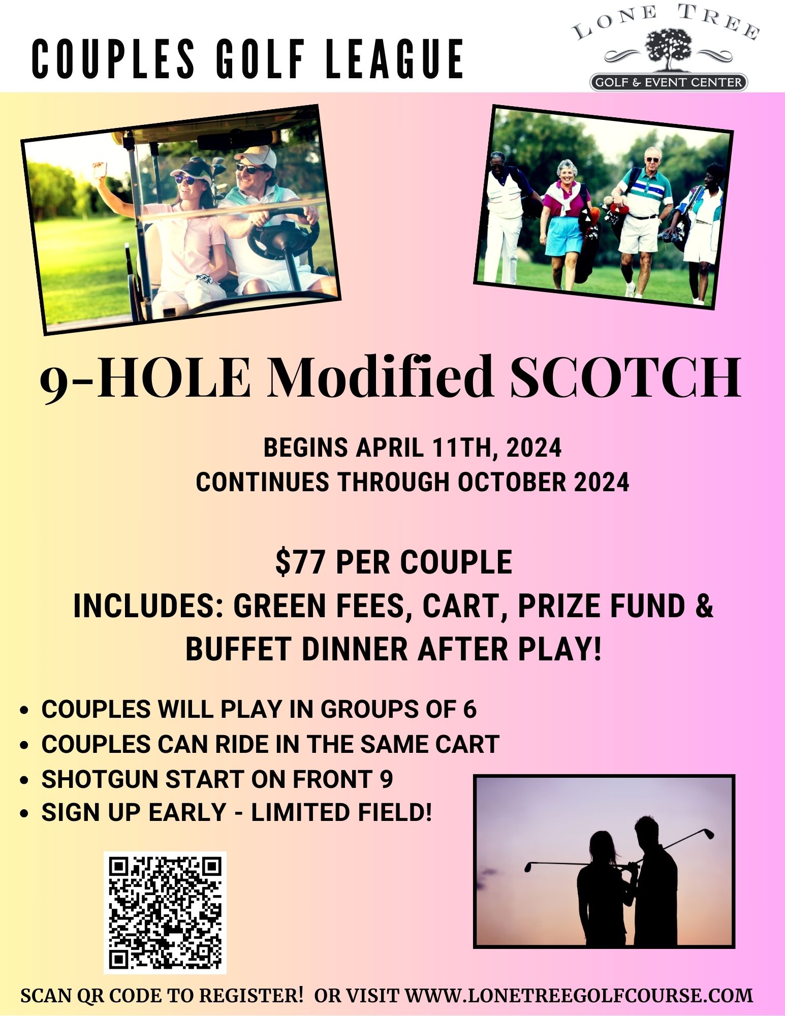 2024 Couples Golf Flyer with QR 