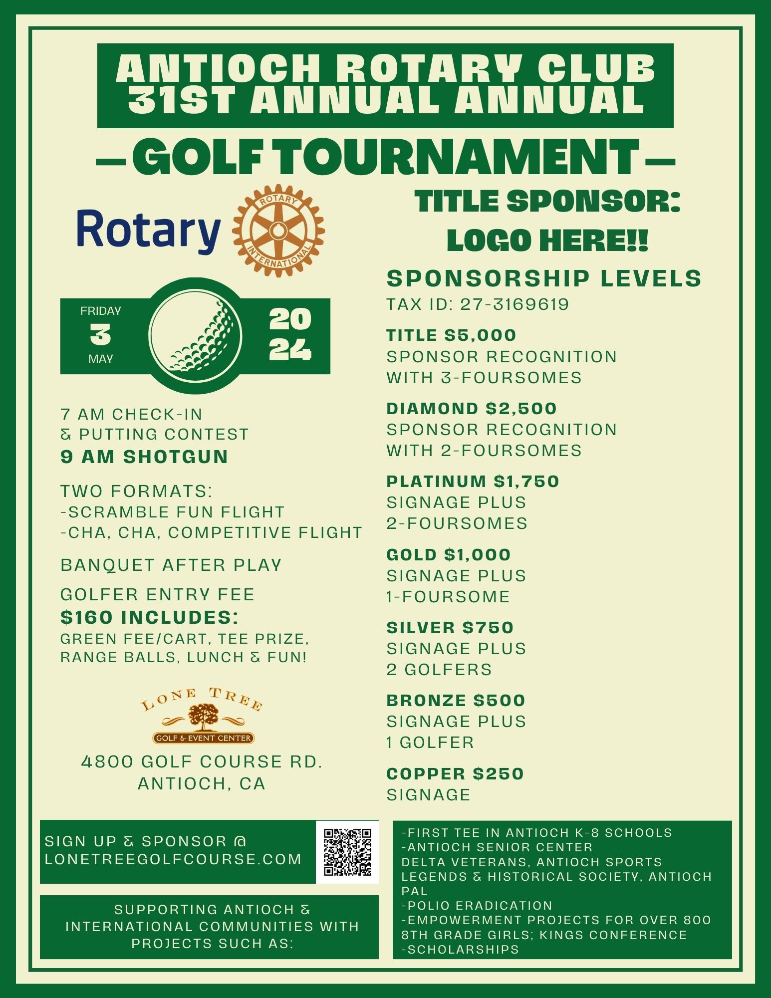 2024 Antioch Rotary Golf Tournament1
