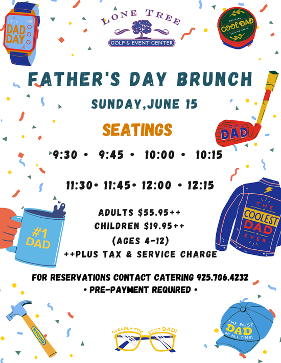 Fathers Day Brunch Flyer 2025