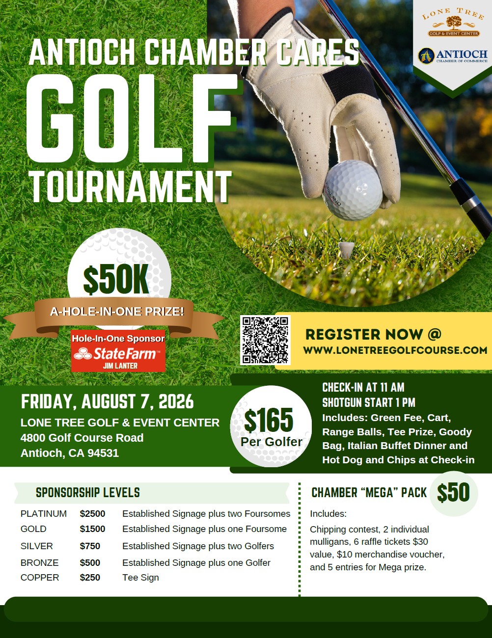 Antioch Chamber Cares Golf Tournament 8.7.26